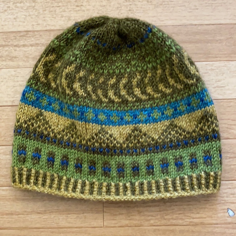 Knit oversized beanie